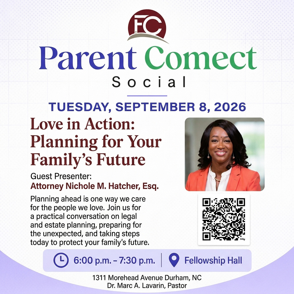 Parent Connect September Social-